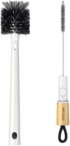 MR.SIGA Water Bottle Brush and Straw Cleaner Brush, Long Handle Bottle Cleaner by MRSIGA