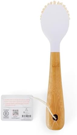 Full Circle Kitchen Dish Brush, Bamboo Handle & Strong Bristles - Image 2