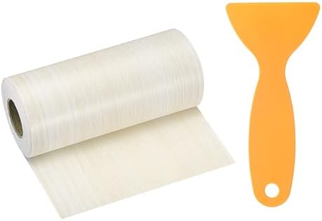 HARFINGTON Wood Grain Repair Tape 4" x 33ft Self Adhesive Repair Patch by HARFINGTON