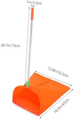 2-Pack Industrial Dust Pan Standing Dust Pan - Image 2