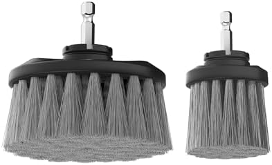 Dirt Devil Medium Bristle Cleaning Brush Set, Includes 2" & 3.5" Brushes by DirtDevil