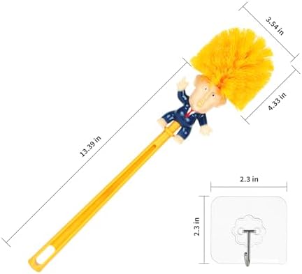 2PCS Funny Trump Toilet Brush - Image 2