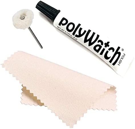 Polywatch Plastic Watch Cleaning Kit – 5ml Watch Polish Scratch Remover by Polywatch