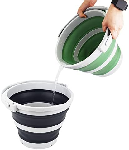 SAMMART 10L Collapsible Fishing Bucket - Image 6