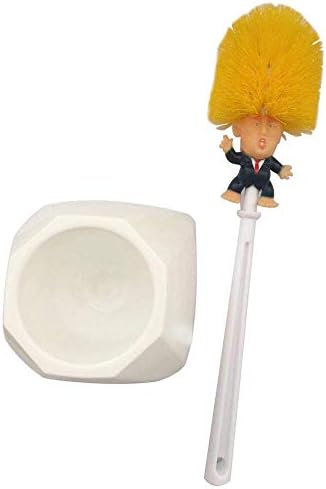 Toilet Bowl Brush with Holder Funny Cleaner - Image 2