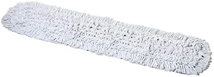 60 Inch Commercial Dust Mop Replacement Head – Reusable Cotton Dust Mop Refill by TidyTools