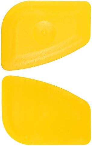 Small Handy Plastic Scraper Hard Sharp Card Round Edge - Image 4