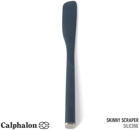 Calphalon Edge Jar Scraper, 9-Inch Silicone Jar Spatula, Flexible Cleaning - Image 2
