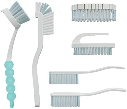 6 PCS Cleaning Brush, Scrub Brush Set by CN1ST