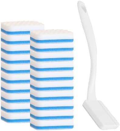 Magic Sponge Eraser Brush, 20 Replacement Pads by BAISENJIE