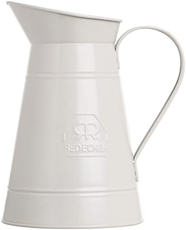 Redecker White Coated Metal Toilet Brush Set - Image 4