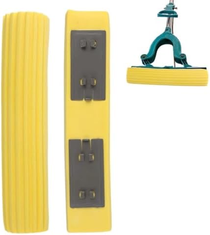 Sponge Mops for Floor Cleaning, Telescopic Handle Mop Squeegee Mop Mop Head by Unknown