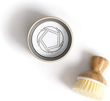 Full Circle Bubbly Palm Brush & Ceramic Soap Dispenser - Image 4
