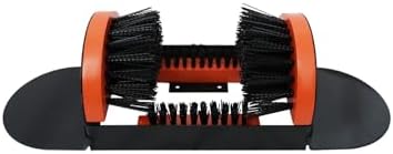 Zeluga 26-387 Portable Hardwood Construction and Metal Frame Boot Scraper and by Zeluga