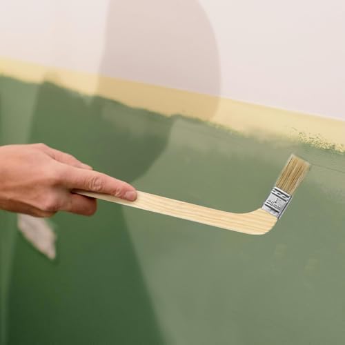 HARFINGTON Paint Brush 2Pcs 1" Brush Width Reusable Variety Angle Bend Brushes - Image 6