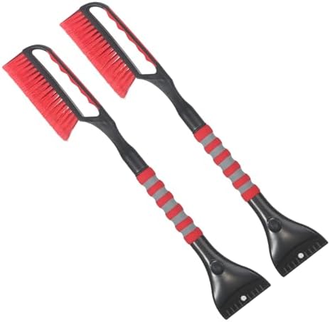 Snow Brush and Ice Scraper for Car Windshield, 26.4" Window Scraper Deicer for by LoyaGour
