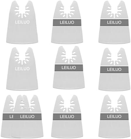 LEILUO 10Pcs Oscillating Tool Scraper Blades by LEILUOTOOLS