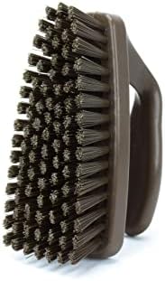 SPARTA Scrub Brush with Iron Shaped Handle and Stiff Bristles, Heavy Duty by SPARTA