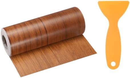 HARFINGTON Wood Grain Repair Tape 6" x 33ft Self Adhesive Repair Patch by HARFINGTON