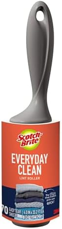 Scotch-Brite Everyday Clean Lint Roller, 70 Sheets Total, 1 Pack by Scotch-Brite