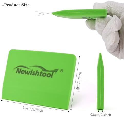 NEWISHTOOL Soft Silicone Small Squeegee - Image 6
