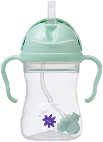 Lansinoh b.box Weighted Straw Sippy Cup, 8 Ounce by Lansinoh