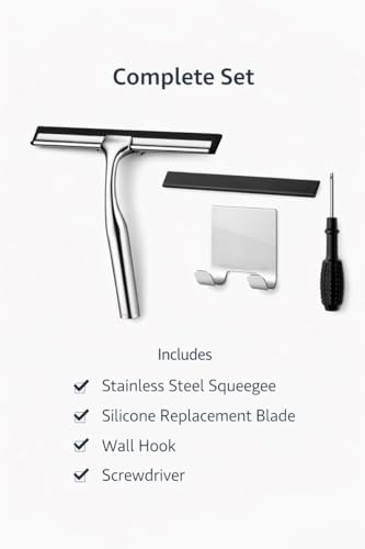 MOVAN Shower Squeegee for Glass Doors - Image 4