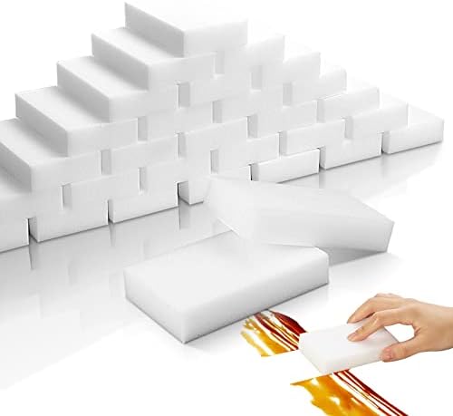 25pack Melamine Sponges for Multi-Purpose Cleaning by VACAIATU