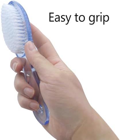 Handle Grip Nail Brush Two Sided Hand Fingernail Cleaning Brush Foot Scrub - Image 7