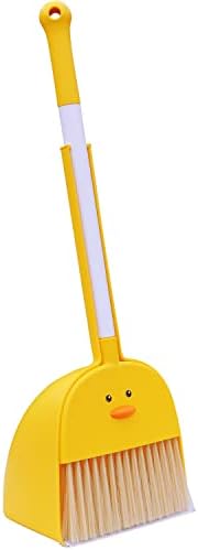 Mini Broom with Dustpan for Kids, Boys Girls Small Cleaning Set, Combo Pretend by SCKTYZS
