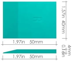 2 Pack Mini Rubber Squeegee, Silk Printing Squeegees - Image 2