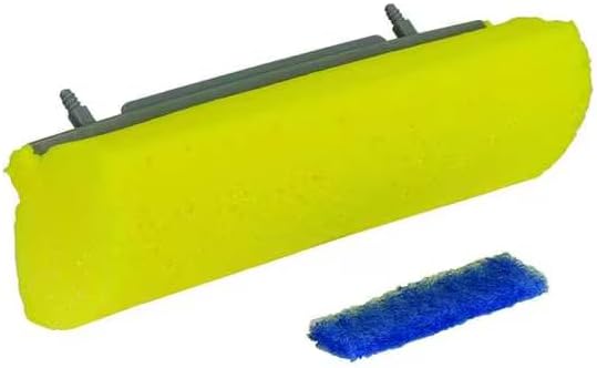 Sponge Mop Head, Screw On Connection, 9 in Mop Head Width, Mfr: 582MB-A by Unknown