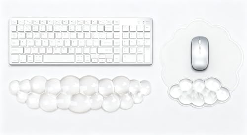 Mouse Pad with Wrist Rest, Soft Cloud Gel Keyboard Mouse Pad Set with Hand by Unknown