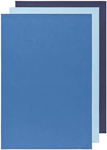 Now Designs Floursack Kitchen Dish Towels Moon/Cool Blue/Indigo 20 x 30in - Image 2