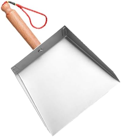 Mini Dustpan Stainless Steel Small Dustpan, Metal Dust Pan by WRITWAA