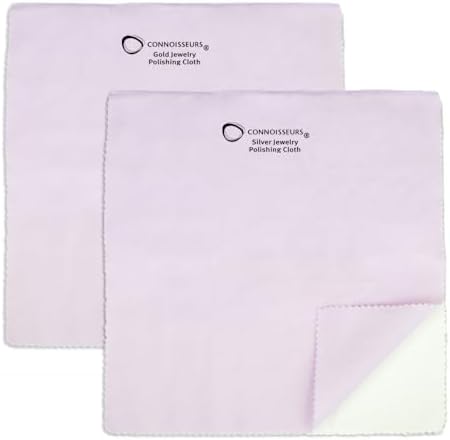 CONNOISSEURS - Extra Large Polishing Cloth Bundle - 14x14 Inches by CONNOISSEURS