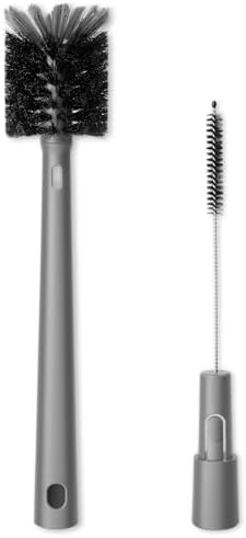 2-in-1 Water Bottle Brush and Straw Cleaner Brush by Purtribe