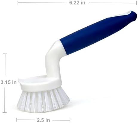 CELOX 2 Pack Dish Brush, Dishwashing Scrubber & Scraper - Image 7