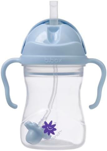Lansinoh b.box Weighted Straw Sippy Cup, 8 Ounce by Lansinoh