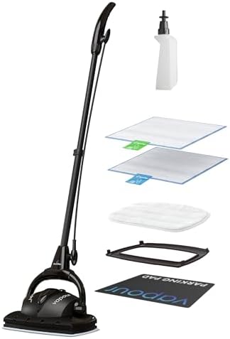 Euroflex Vapour Premium Steam Mop, 9-Piece Set, Ultra Dry Steam Technology by EuroflexUSA