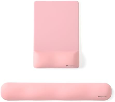 UnivoColors Design-Wave Set of Keyboad Wrist Rest & Mouce Pad, Artificial by UnivoColors