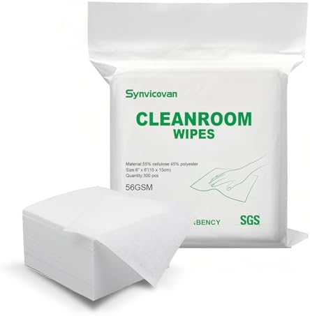 Cleanroom Wipes 6"x6" by Synvicovan