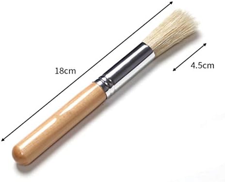 Coffee Grinder Brush Espresso Supply Maker Cleaning Brush, Wood Handle & - Image 6