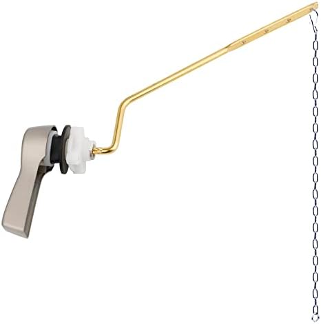 Hibbent Universal Metal Side Mount Toilet Handle Replacement Kit by Hibbent
