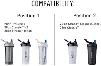 BlenderBottle Stay-In-Bottle Reusable Silicone Straws - Image 5