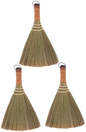 3pcs Handmade Bamboo Hand Brooms - Image 6