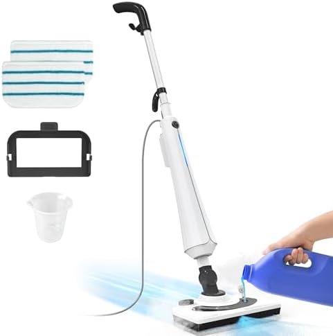 Steam Mops for Floor Cleaning, 1300W Floor Steamer by HawKamUS