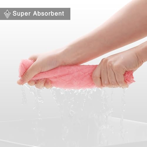 Homaxy 12 Pack Super Soft Absorbent Dish Towels - Image 3