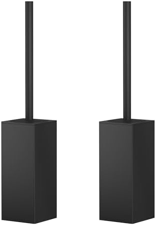 FORIOUS Stainless Steel Toilet Bowl Brush and Holder Set Medium 2 Pack by FORIOUS