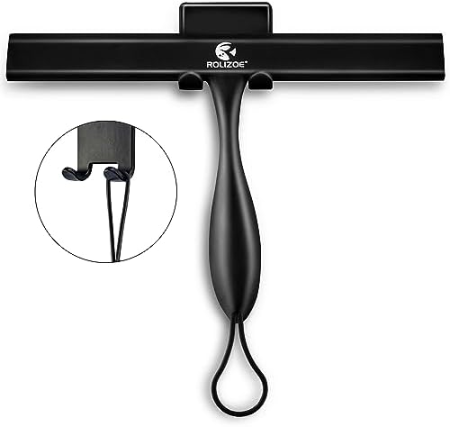 Shower Squeegee for Shower Doors by ROLIZOE
